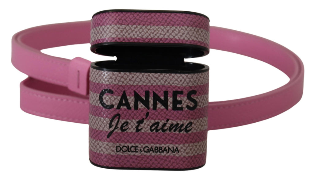 Dolce & Gabbana Pink Airpod Holders for Women additional view