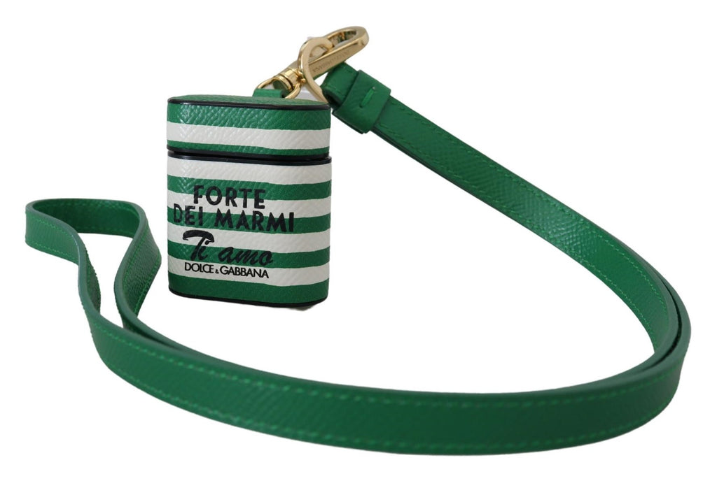 Dolce & Gabbana Green Airpod Holders for Women