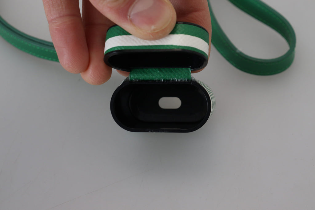 Dolce & Gabbana Green Airpod Holders for Women additional view