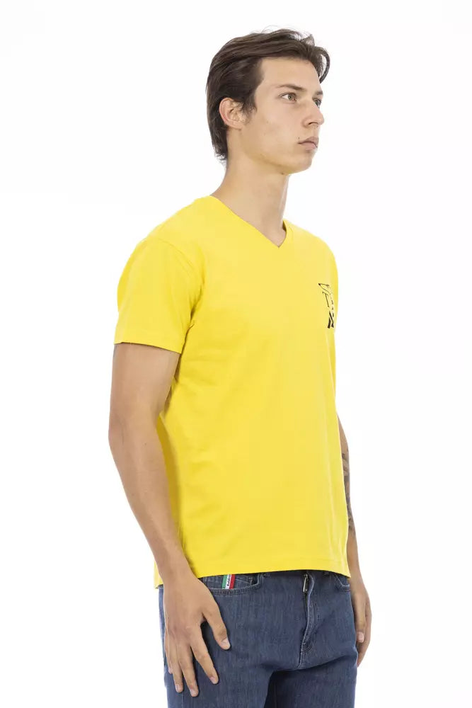 Trussardi Action Yellow T-Shirt for Men alternate view