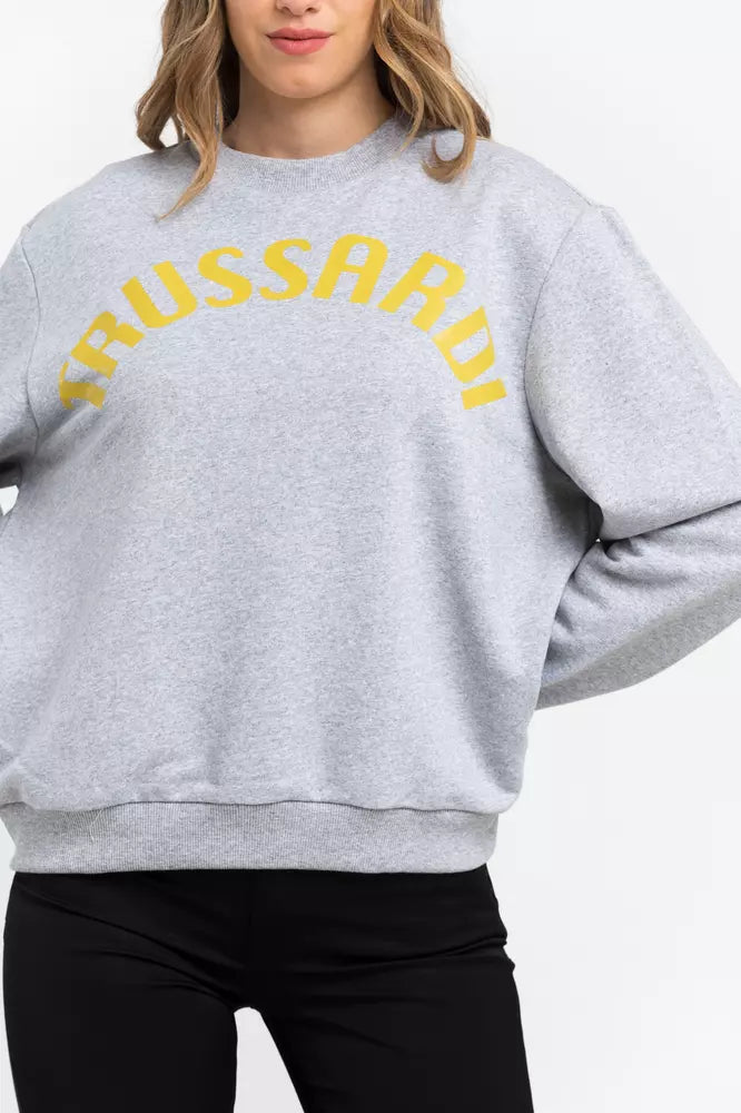 Trussardi Grey Sweatshirt for Women detail view