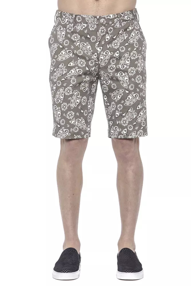 PT Torino Green Bermuda for Men
