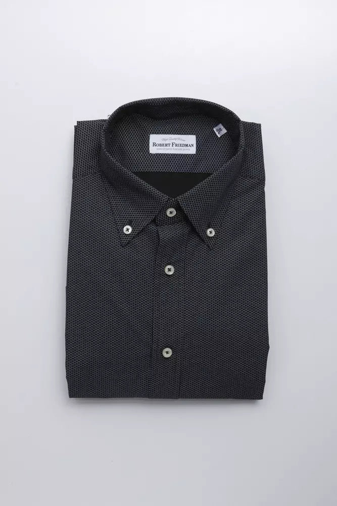 Robert Friedman Black Shirt for Men