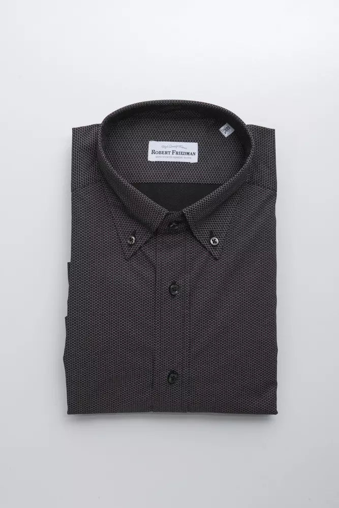 Robert Friedman Black Shirt for Men