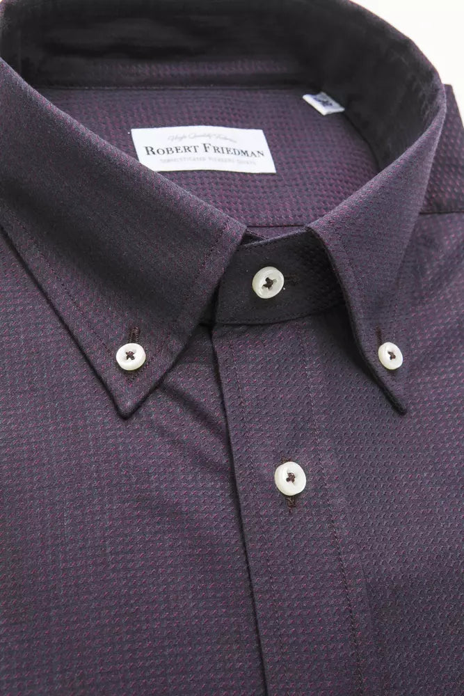 Robert Friedman Black Dress Shirt for Men alternate view