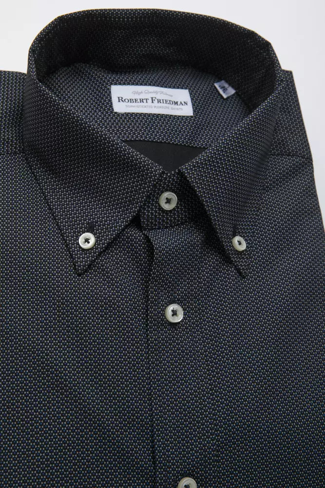 Robert Friedman Black Shirt for Men alternate view
