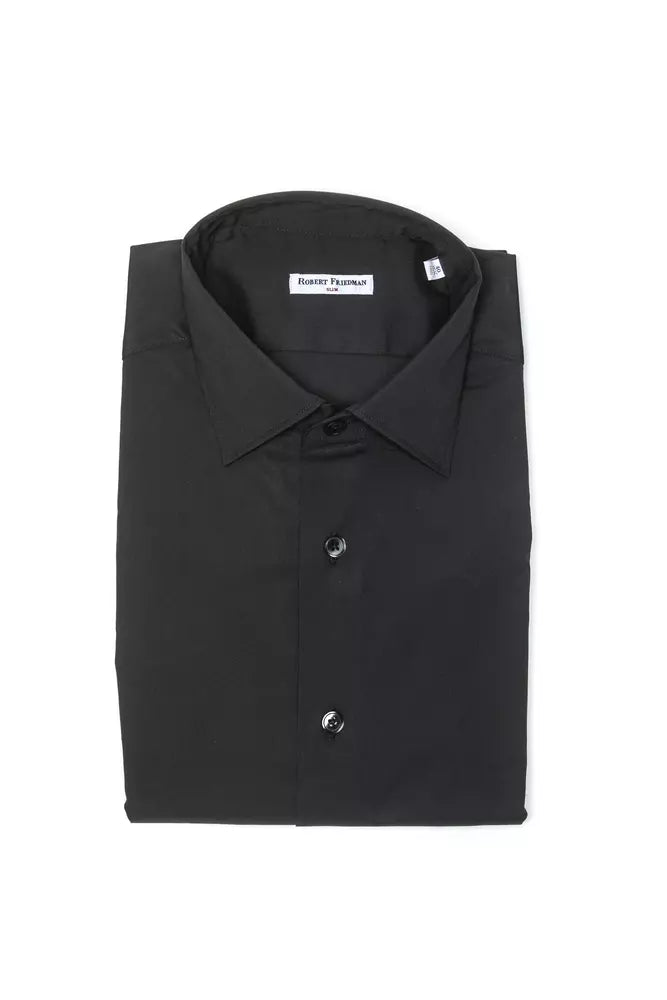Robert Friedman Grey Dress Shirt for Men