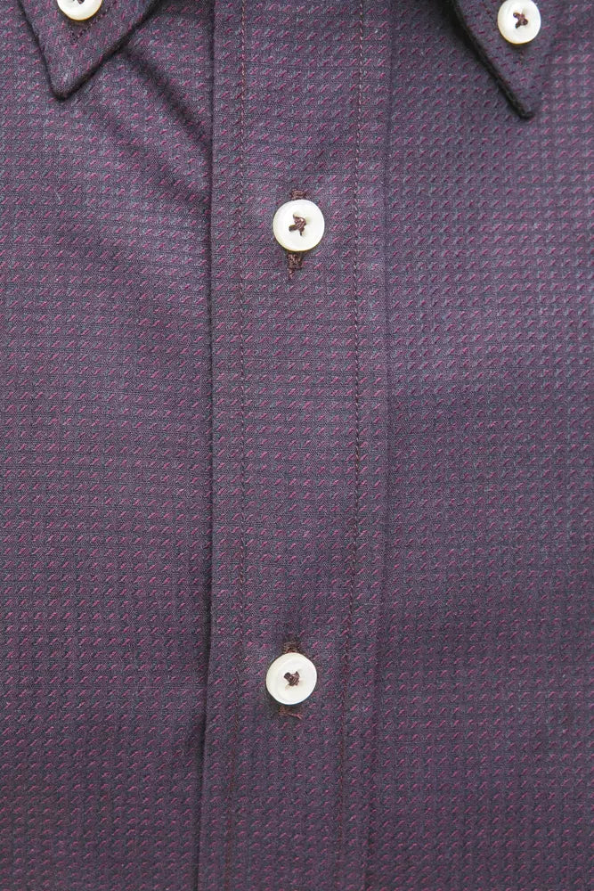 Robert Friedman Black Dress Shirt for Men detail view