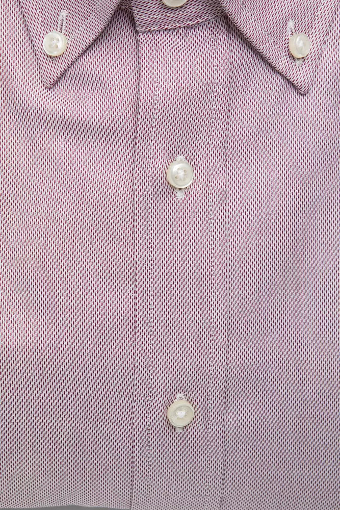 Chemise homme Robert Friedman en coton rouge
