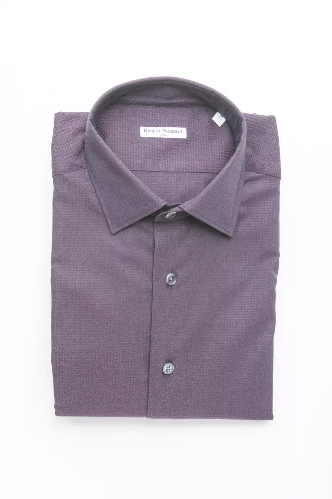 Robert Friedman Red Dress Shirt for Men