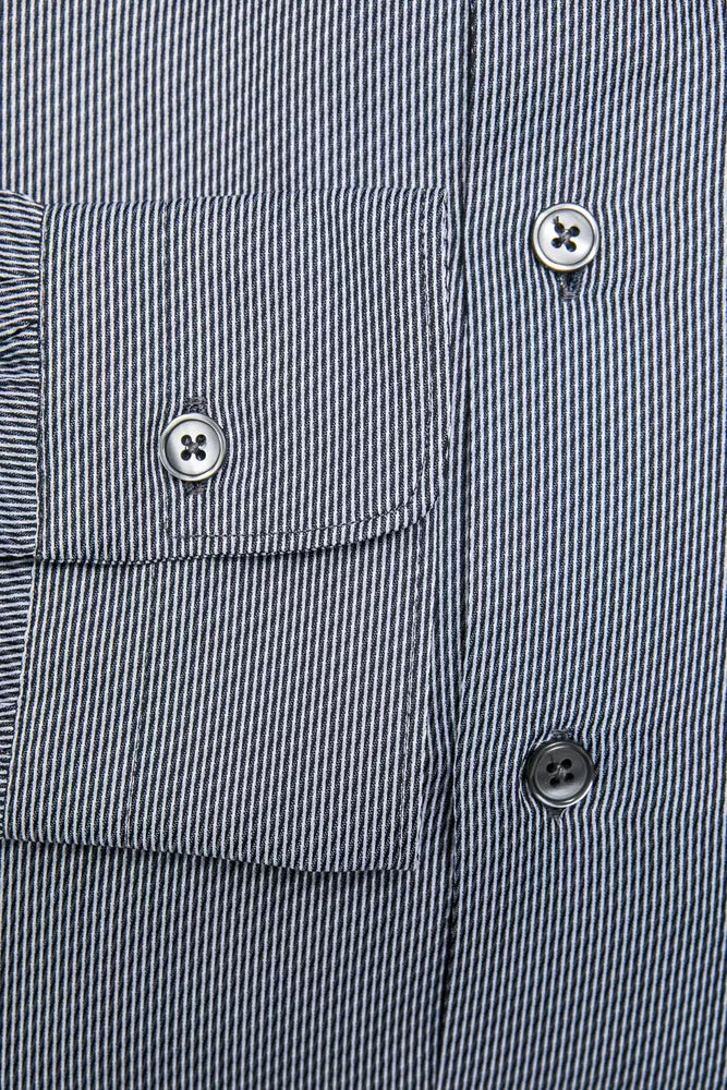 Robert Friedman Blue Dress Shirt for Men side view