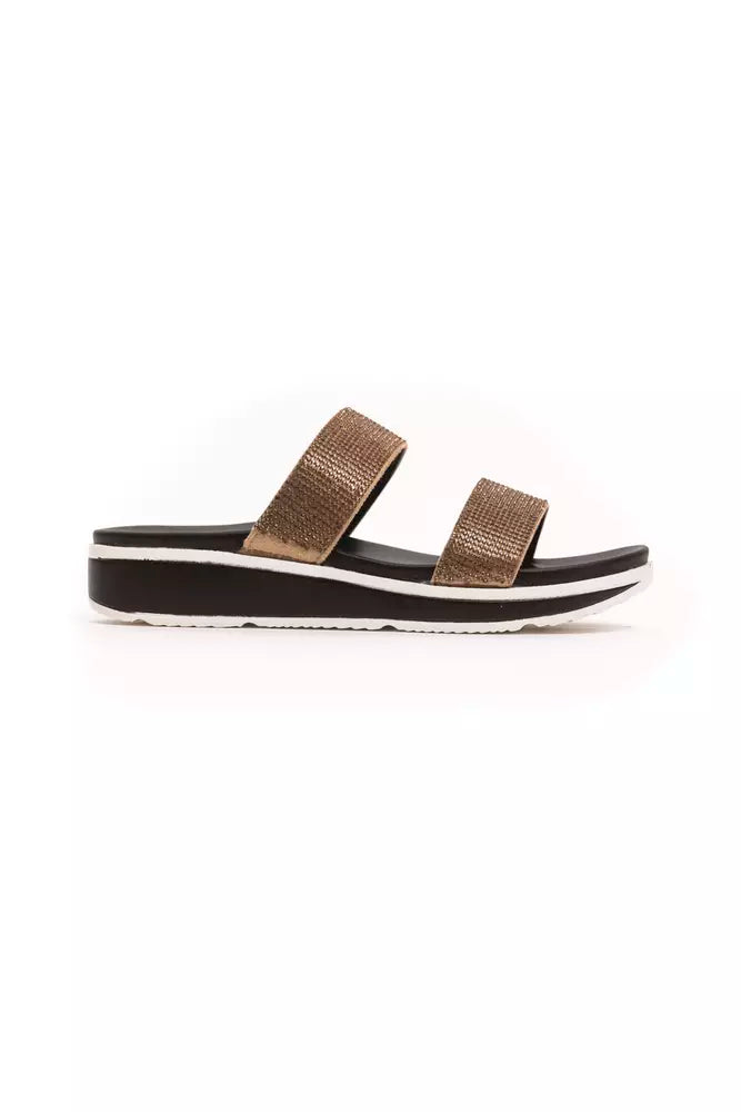 Péché Originel Beige Platforms for Women
