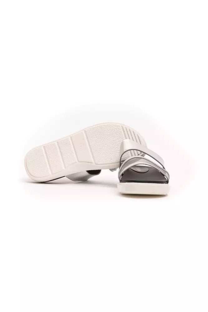Péché Originel Silver Flat for Women side view