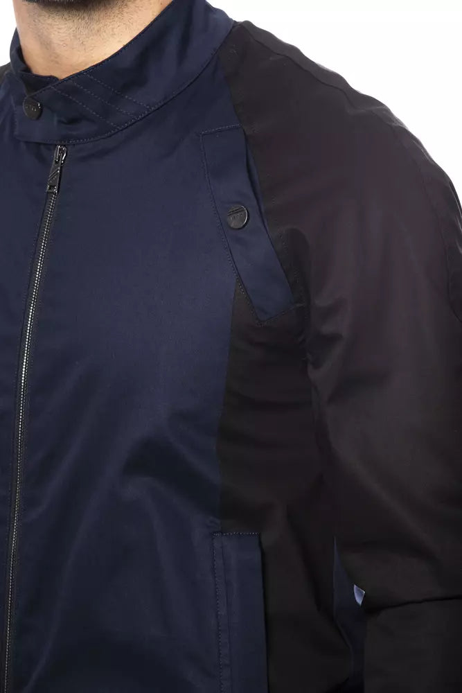 Blouson aviateur Verri Blue en coton pour homme
