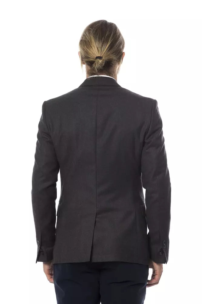 Verri Grey Blazer for Men detail view