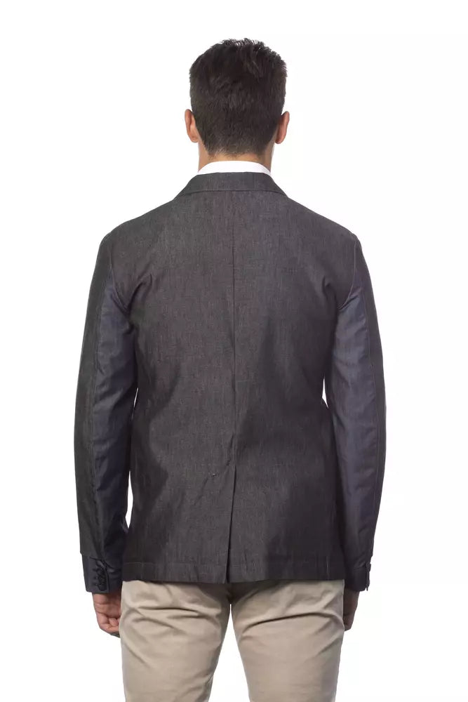 Verri Grey Blazer for Men detail view