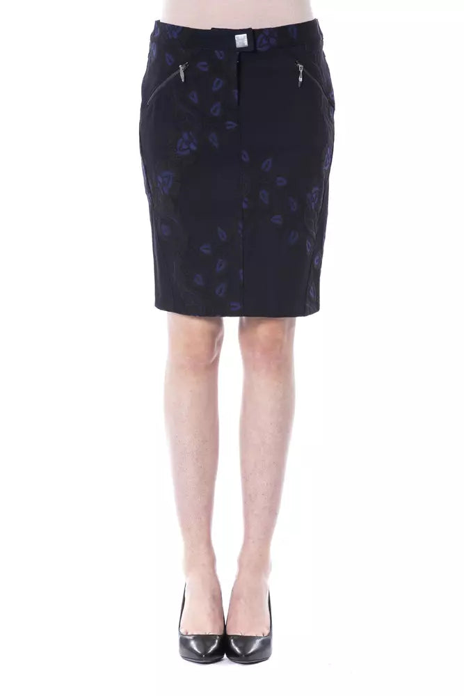 Jupe femme BYBLOS en coton bleu