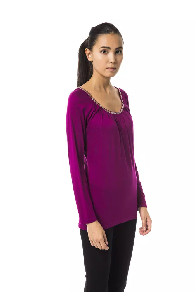 BYBLOS Purple T-Shirt for Women alternate view
