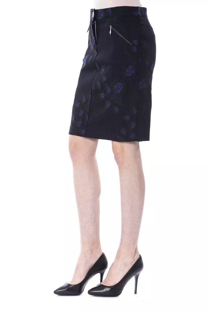 Jupe femme BYBLOS en coton bleu