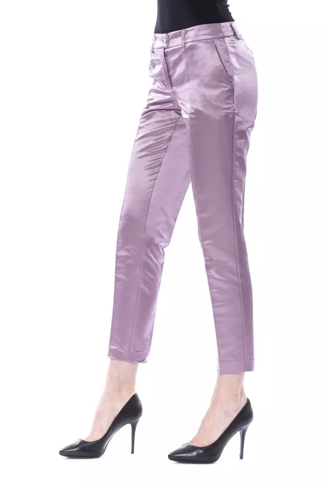 BYBLOS Purple Casual Pants for Women alternate view
