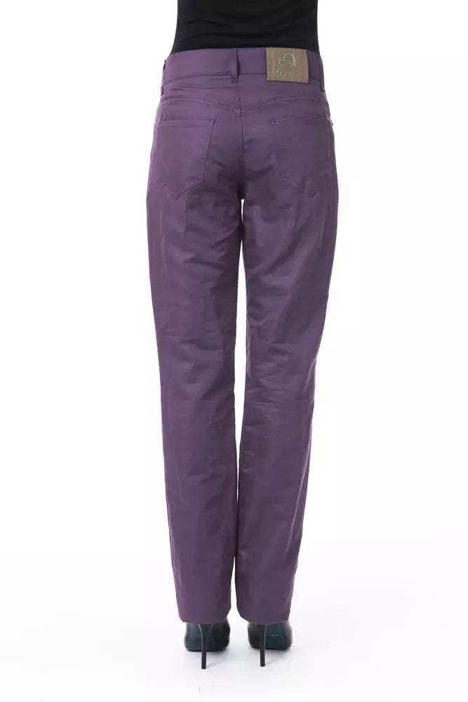 BYBLOS Purple Casual Pants for Women alternate view