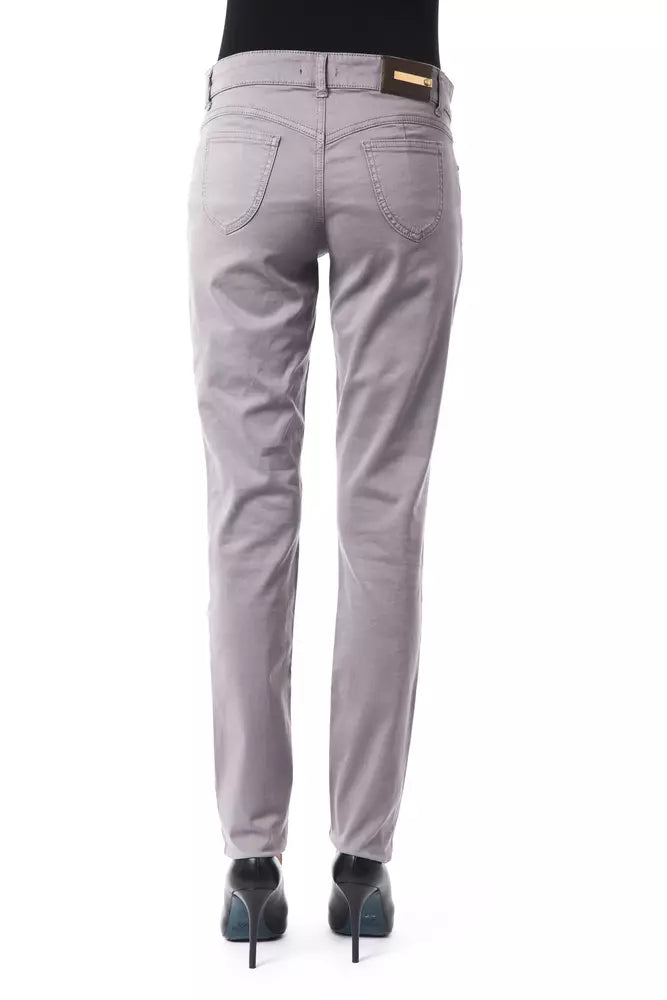 BYBLOS Grey Pants for Women detail view