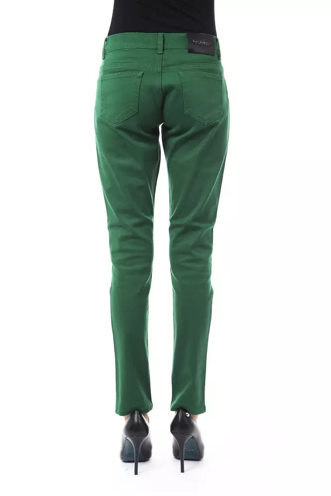 BYBLOS Green Pants for Women detail view