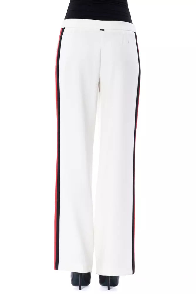 BYBLOS White Casual Pants for Women detail view
