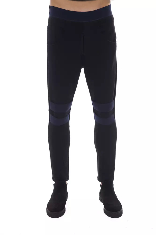 Nicolo Tonetto Black Joggers for Men