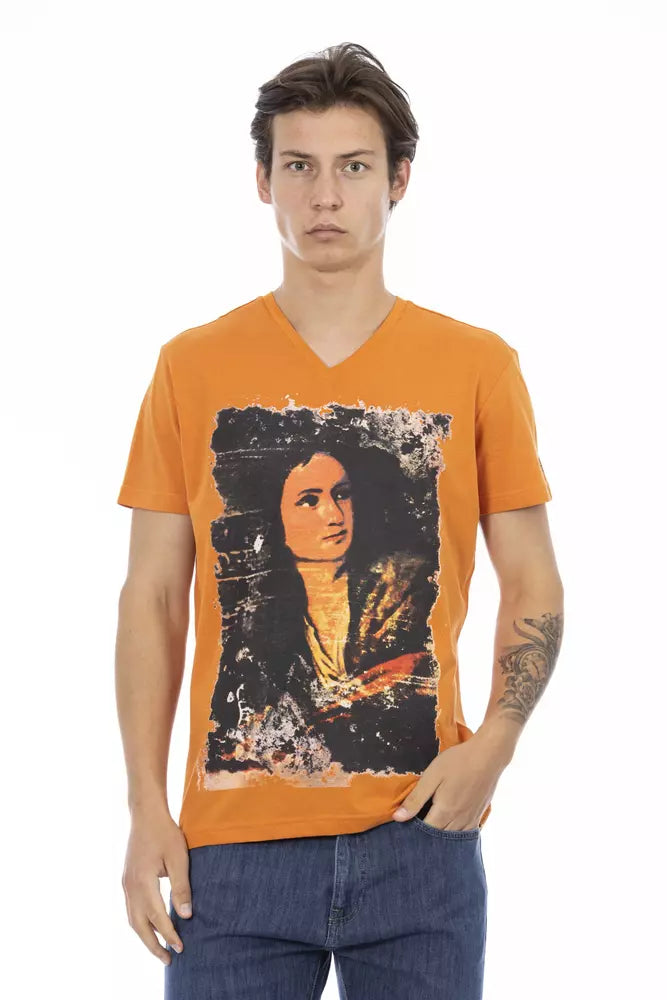 Trussardi Action Orange T-Shirt for Men