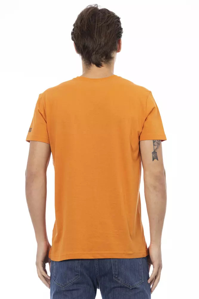 Trussardi Action Orange T-Shirt for Men detail view