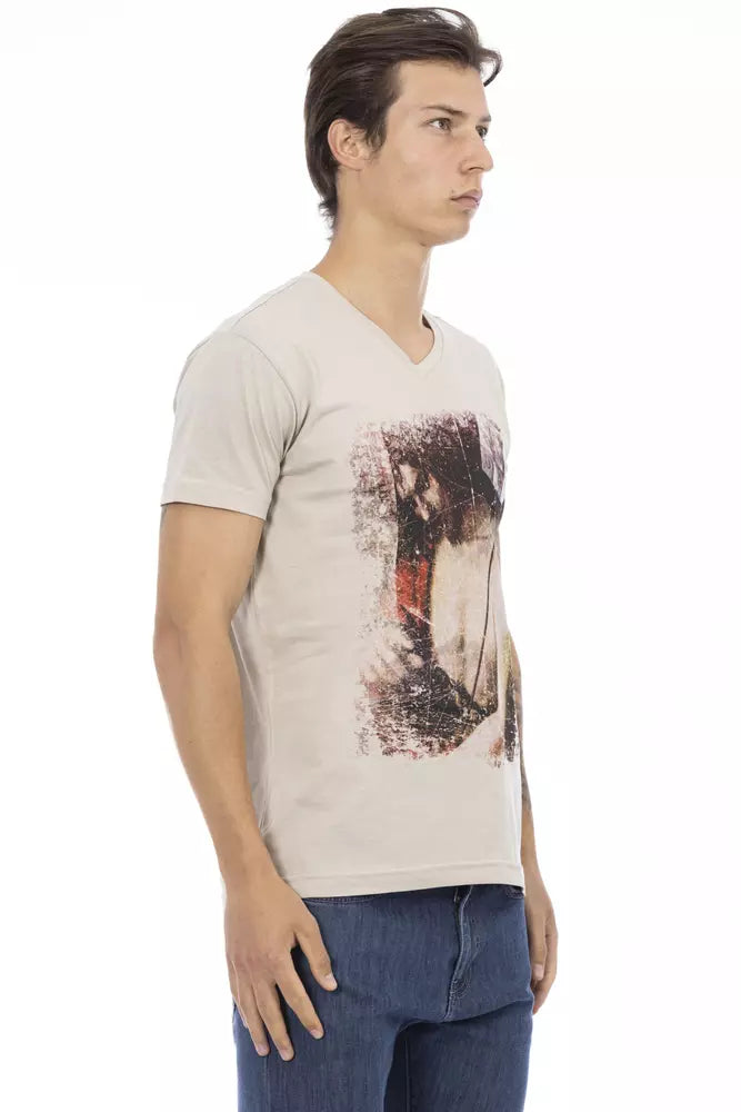 Trussardi Action Beige T-Shirt for Men alternate view