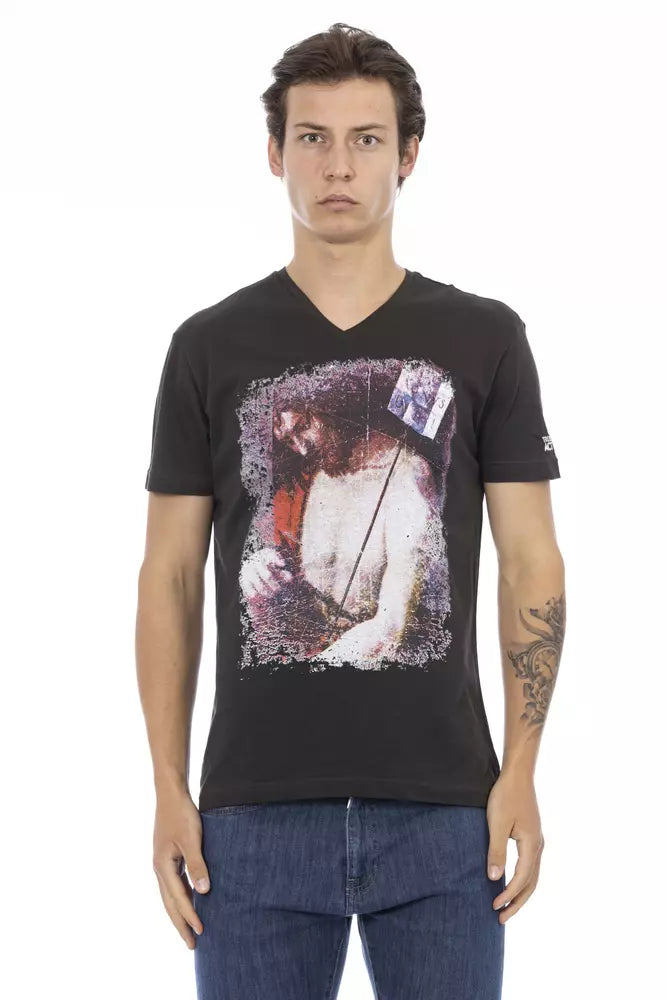 Trussardi Action Black T-Shirt for Men
