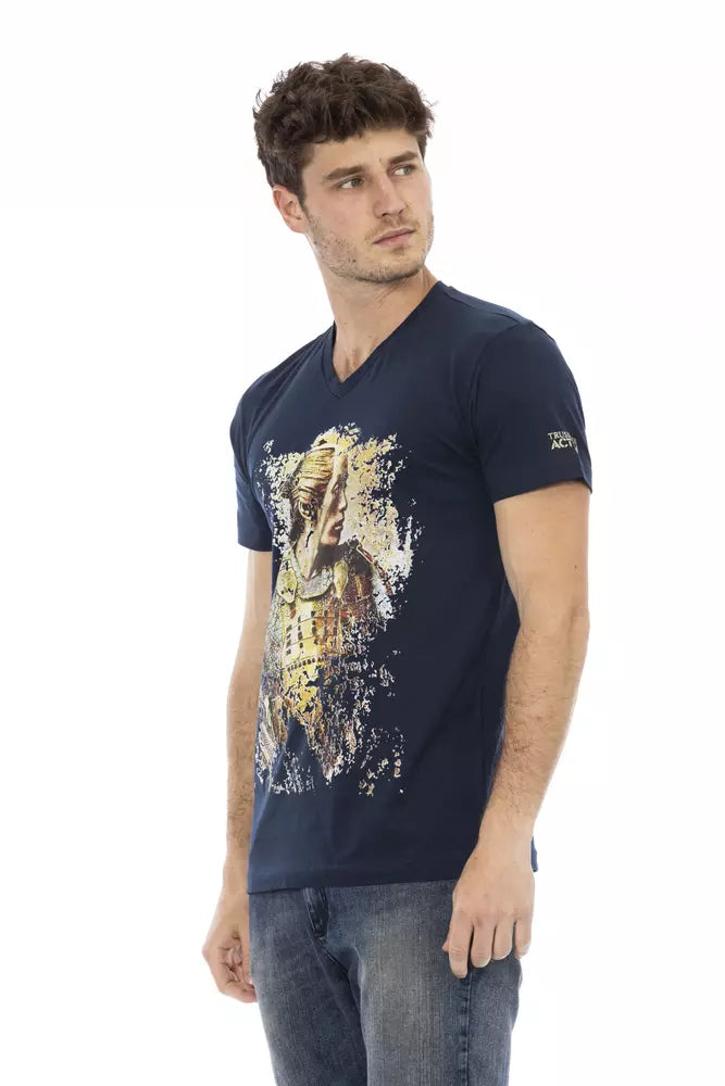 Trussardi Action Blue T-Shirt for Men alternate view