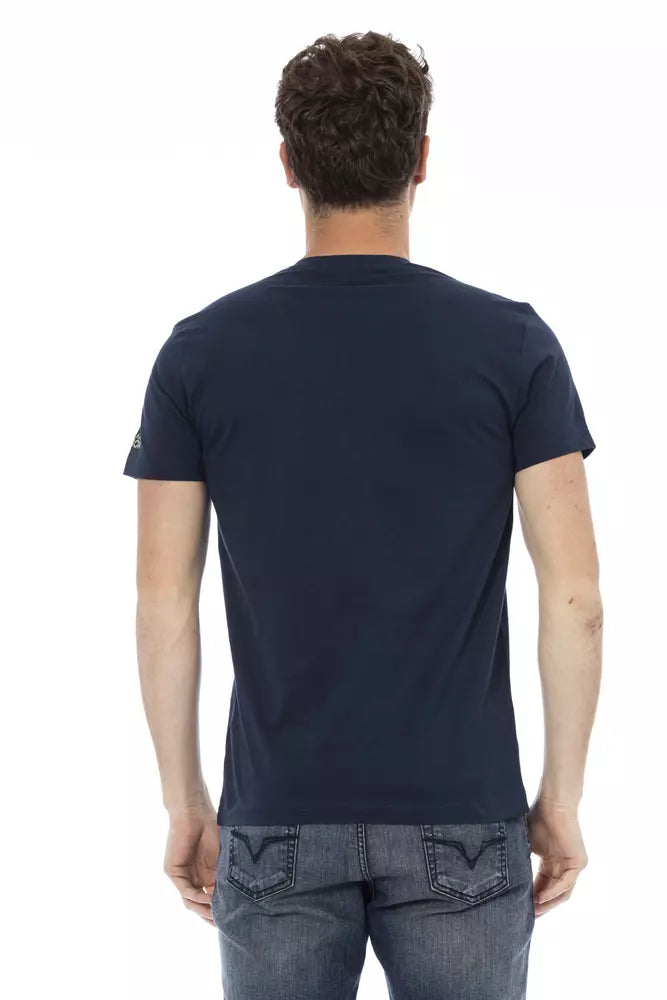 Trussardi Action Blue T-Shirt for Men detail view
