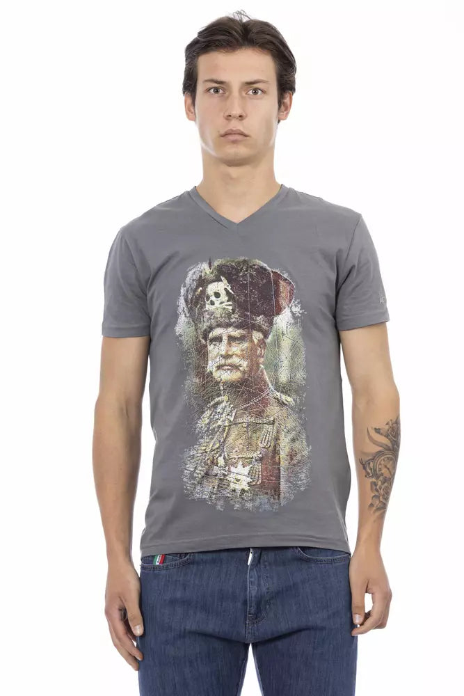 Trussardi Action Grey T-Shirt for Men