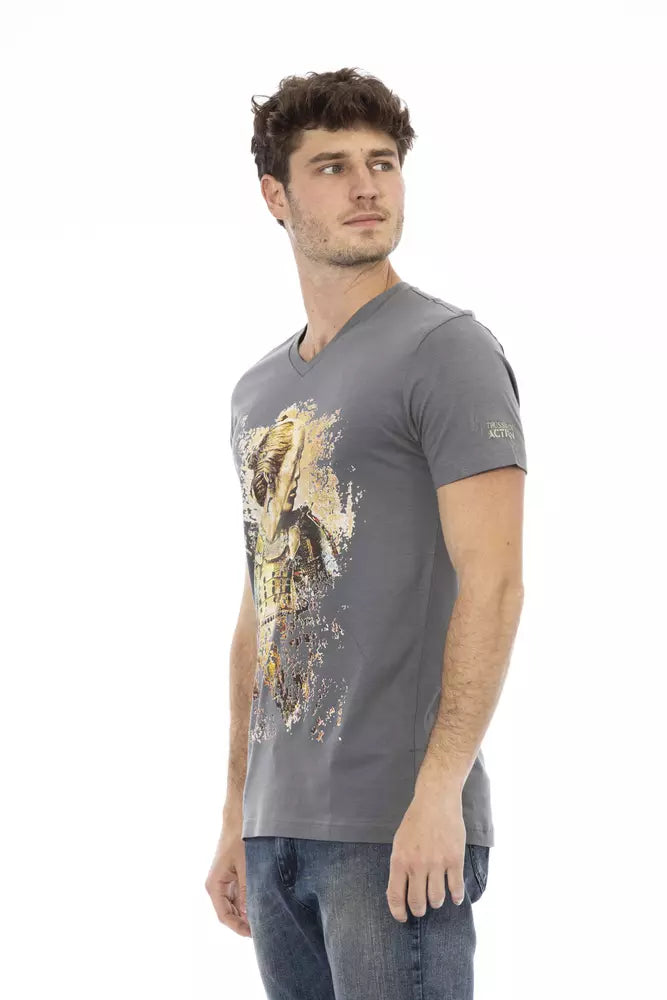 Trussardi Action Grey T-Shirt for Men alternate view