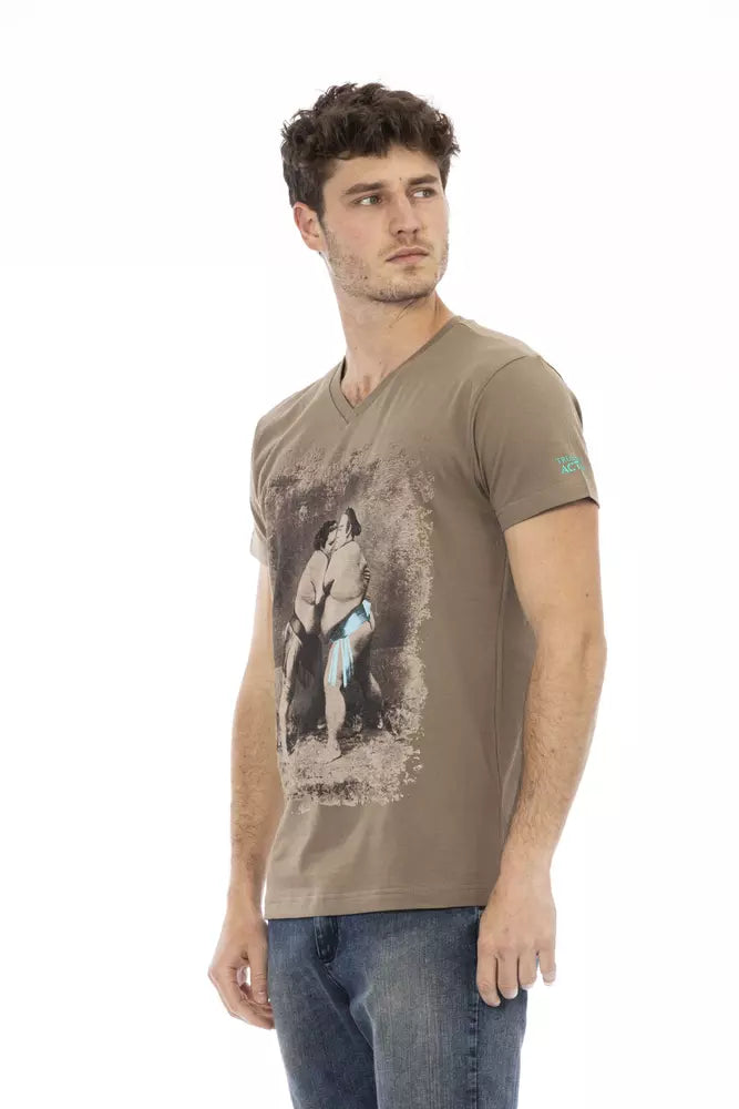Trussardi Action Brown T-Shirt for Men alternate view