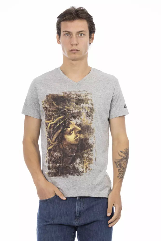 Trussardi Action Grey T-Shirt for Men