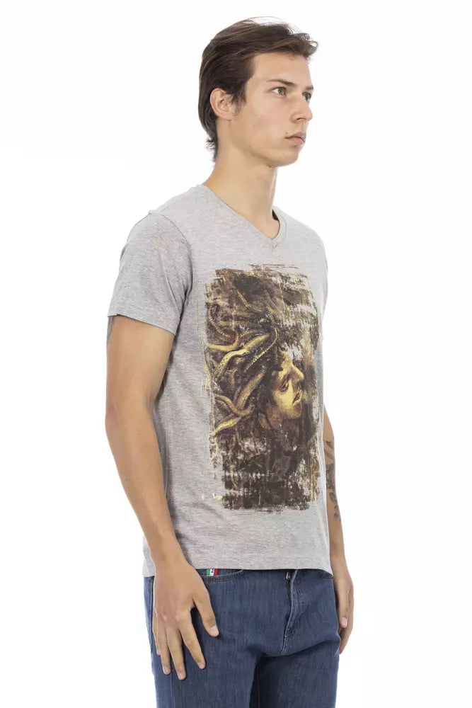 Trussardi Action Grey T-Shirt for Men alternate view