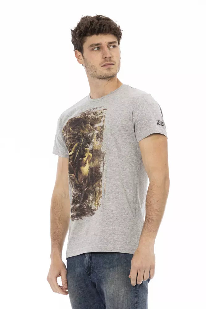 Trussardi Action Grey T-Shirt for Men alternate view
