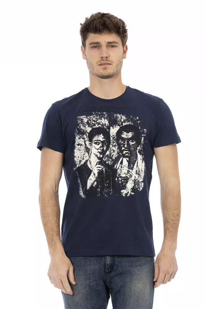 Trussardi Action Blue T-Shirt for Men