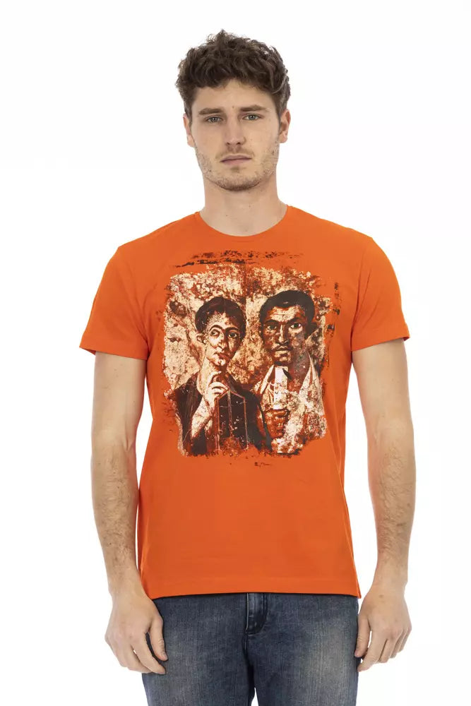 Trussardi Action Orange T-Shirt for Men