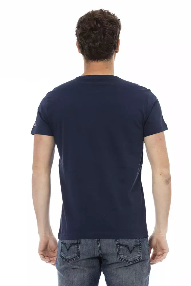 Trussardi Action Blue T-Shirt for Men detail view