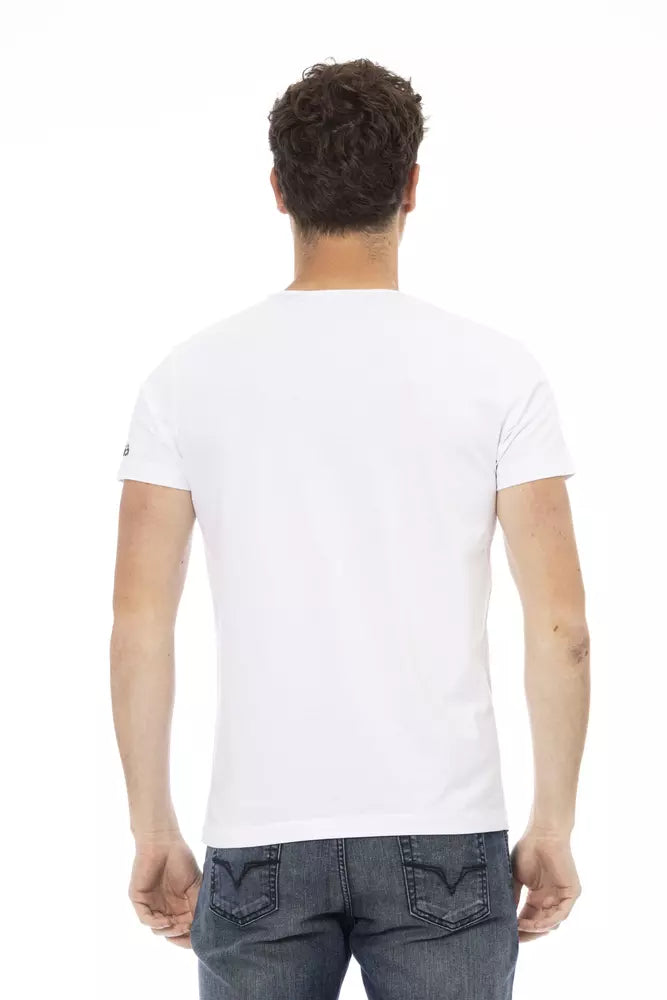 Trussardi Action White T-Shirt for Men detail view