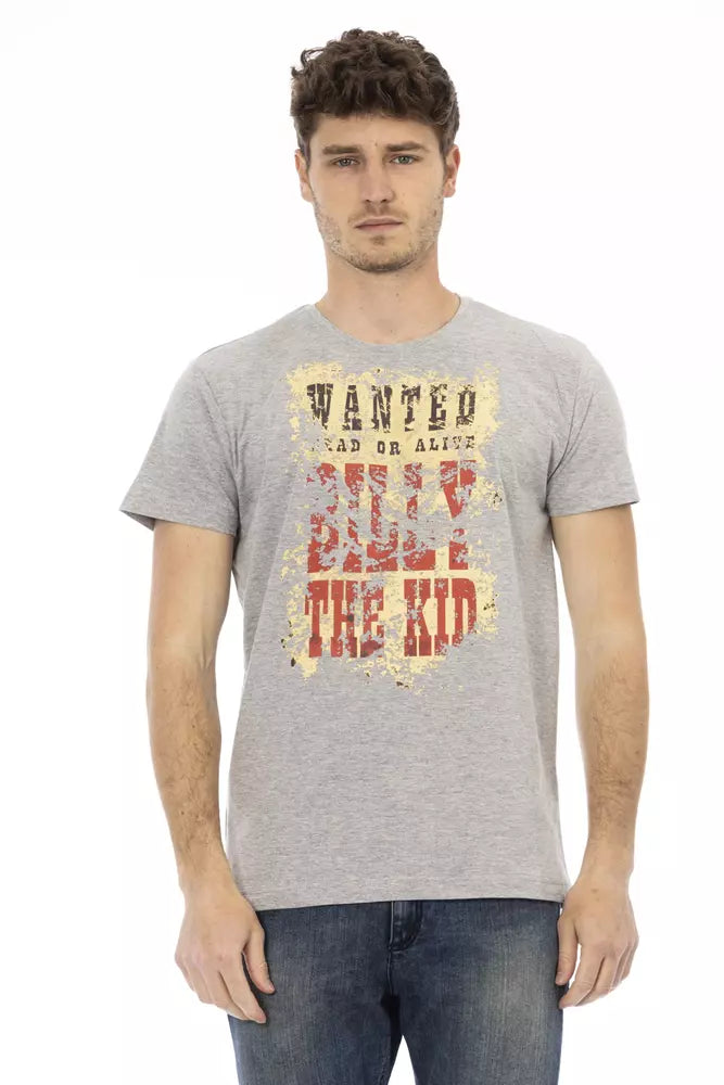 Trussardi Action Grey T-Shirt for Men