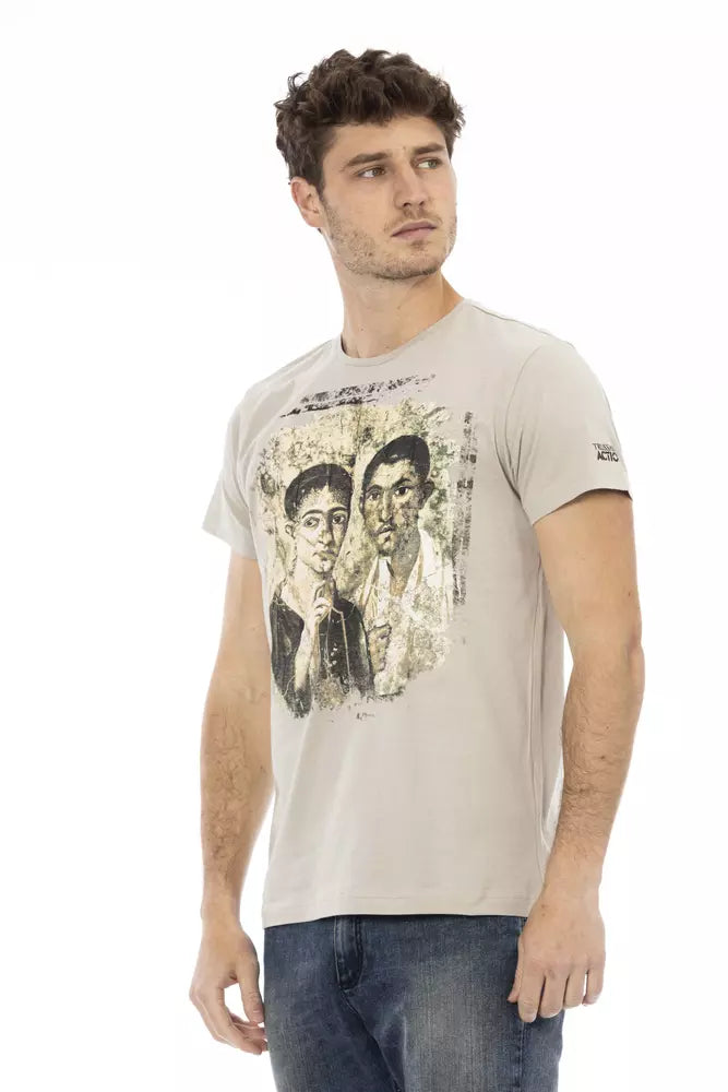 Trussardi Action Beige T-Shirt for Men alternate view