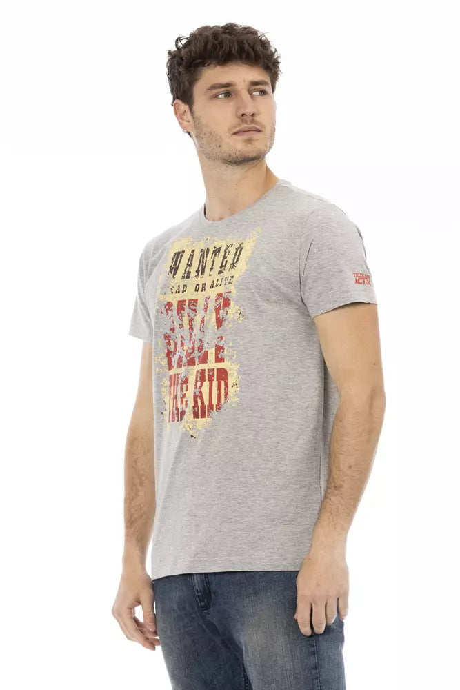 Trussardi Action Grey T-Shirt for Men alternate view