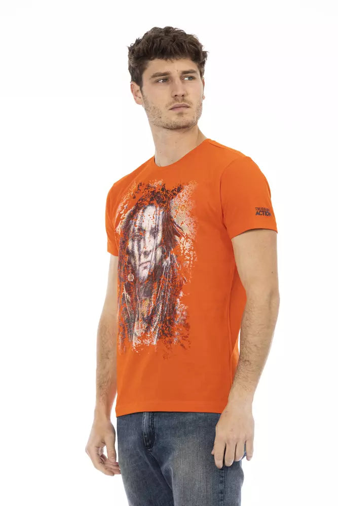 Trussardi Action Orange T-Shirt for Men alternate view