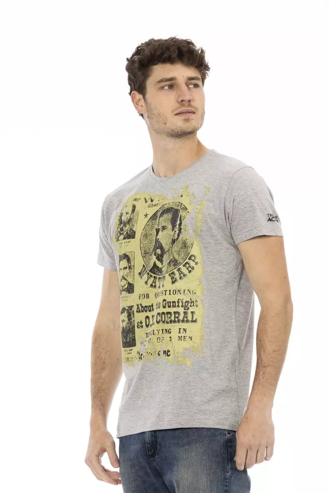 Trussardi Action Grey T-Shirt for Men alternate view